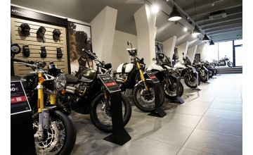 Showroom motociclete Triumph București