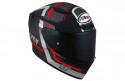 Casca SUOMY TRACK-1 Ninety Seven Matt Gunmetal/Red