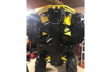 SCUT PROTECTIE ATV FULL KIT POLIETILENA / PLASTIC CAN-AM G2 OUTLANDER 2019+