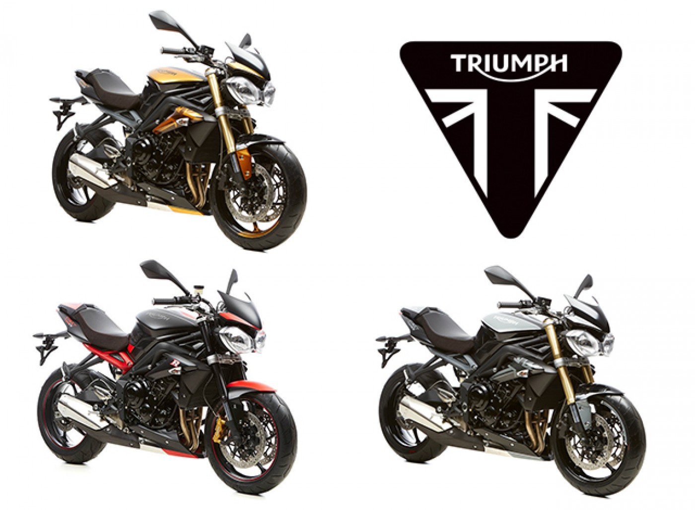 Trei editii limitate pentru Triumph Street Triple